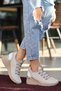 Marseille Lace Detailed Knitwear Women's Sports Shoes Tan - 3