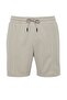 Stone Regular/Normal Cut Medium Length Textured Rubber Waistband Detailed Stitching Pique Shorts Tmnss23Sr00042 - 8