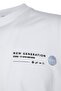 Beyaz Oversize/Geniş Kesim Baskılı %100 Pamuklu T-Shirt TMNSS23TS00238 - 7