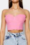 Pink Heart Collar Woven Bustier Tprss23Bs00125 - 4