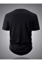 New York City Printed Unisex Black Oversize T-shirt - 2