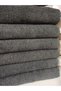 6-Piece Barber, Hairdresser, Sports, Daily 50x90 Cm. Towel Solid Color - Gray - 3