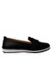 Women's Black Orthopedic Sole Stylish and Comfortable Daily Ballerinas - 5