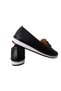 Women's Black Orthopedic Sole Stylish and Comfortable Daily Ballerinas - 6