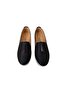 Women's Black Orthopedic Sole Stylish and Comfortable Daily Ballerinas - 7