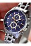 Steel Strap Calendar Men's Wristwatch - Hematite Stone Special Bracelet Gift - 4