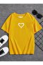 Little Heart Printed Oversize Children's T-shirt