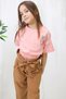 Girl's Summer Crop Suit (2023 New Season 131) - 4
