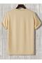 Car Printed Unisex Beige Oversize T-shirt - 3