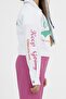 9-14 Age Girl's Gabardine Jacket with Zipper on the Front - 2