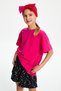 Girl's Cotton Combed Cotton, Anti-Slip, Anti-Sweat, Ultra Light Flexible Hair Band with Bow Tie Bandana - 4