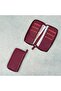 Unisex Calf Leather Wallet with Phone Holder Zipper and Hidden Compartment