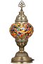 Authentic Ethnic Colorful Mosaic Boho Turkish Desktop Lamp Table Lamp Lampshade