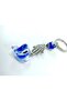 Evil Eye Bead Keychain Handmade Twist Glass Gift Accessory - 4