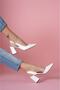 Duhra White Heeled Daily Use Shoes - 2