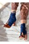حذاء صيفي بكعب تان من Happy Denim - 3