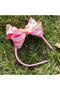 Special Design Luxury Glittered Crown Rainbow Unicorn Heart Bow Children's Crown Pink - 2