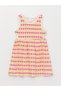 Crew Neck Printed Baby Girl Dress