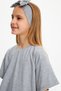 Girl's Cotton Combed Cotton, Anti-Slip, Anti-Sweat, Ultra Light Flexible Hair Band with Bow Tie Bandana - 5