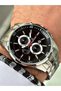Steel Strap Calendar Men's Wristwatch - Hematite Stone Special Bracelet Gift - 5