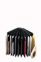 New Small Mold Accordion Design Leather Credit Card Holder Wallet with 10 Compartments - 2