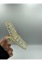 Women's Beige Pearl Stone Pinch Buckle - 3