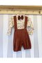 Safari Concept Salopet Shirt Bow Tie Suit - Special Day Outfit Costumes - 3