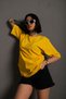 تي شيرت رجالي أساسي ذو لون سادة كبير الحجم Düzrenk-tshirt - 2