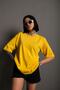 تي شيرت رجالي أساسي ذو لون سادة كبير الحجم Düzrenk-tshirt - 6