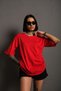 Men's Basic Solid Color Oversize T-shirt Düzrenk-tshirt - 3