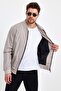 Men's Beige Transitional Jacket - 2