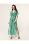 Aria Green Leaf Beach Dress