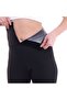 Slimten Thermal Agraphed High Waist Sauna Leggings with Clasps - 3