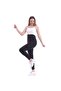 Slimten Thermal Agraphed High Waist Sauna Leggings with Clasps - 4