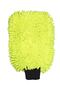 1Pc Yellow Pasta Microfiber Cleaning Double Sides Glove Mop And Car Washing Drying Glove Mop - 2