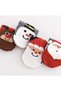4”Pair New Year Christmas Christmas Colorful Cotton Booties Socks Set - 2