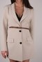 Women's Gold Imported Buckle Belt Jacket Belt Dress Belt Trouser Belt - 2