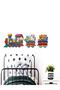 Children's Room Wall Decoration Train UV Print Mdf (Not Sticker) - 2