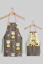 Ays Home Animal Mother and Child 2-Piece Kitchen Apron Set