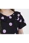 Girl's Below Knee Polka Dot Lycra Combed Cotton Dress - 7