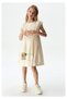 Limi Girl's Embroidery Detailed Lined Stylish Dress