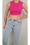 30125 Crop Top-beyaz - 2