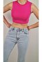 30125 Crop Top-beyaz - 3
