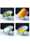 Else Soap Dish with Suction Cup Water Drain Water-Repellent Non-Slip Drainage Soap Dish Plastic Bathroom Soap Dish - 5