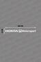 50*5 Cm Honda Motorsport Vehicle Windshield Sticker Label Covering Foil Vehicle Modified Accessory - 2