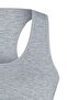 Gray Elastic Sports Bra And Bikini Women's Panties - 5