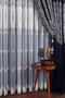 White Greek Skirt Patterned Tight Pleat Tulle Curtain 1 E 3 - 7