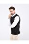 Men's Crew Neck Black Knitwear Sweater Patterned Colorful Winter Steel Knit Classic Fit - 3