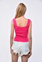 Women's Fuchsia Knitwear Undershirt - 6