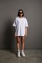Men's Basic Solid Color Oversize T-shirt Düzrenk-tshirt - 7